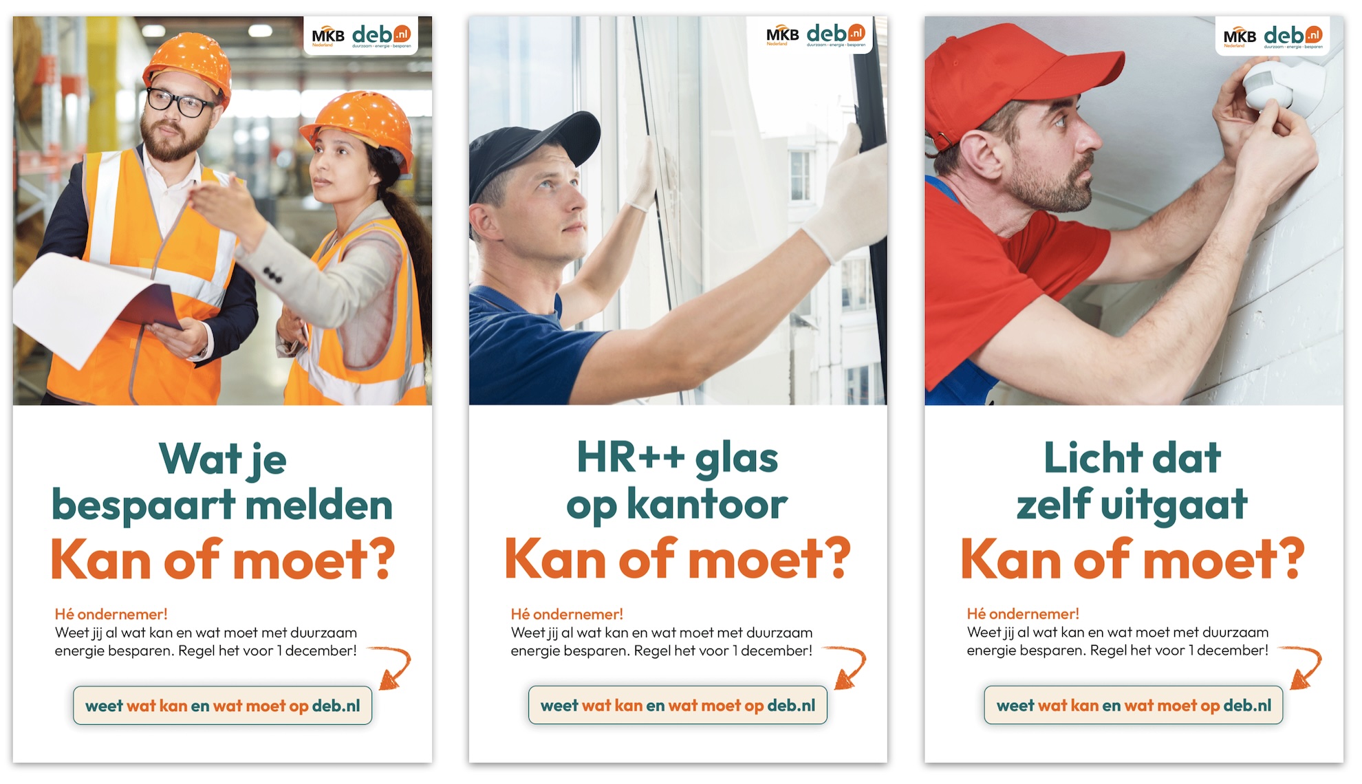 DEB Campagne b2b ondernemers MKB Nederland